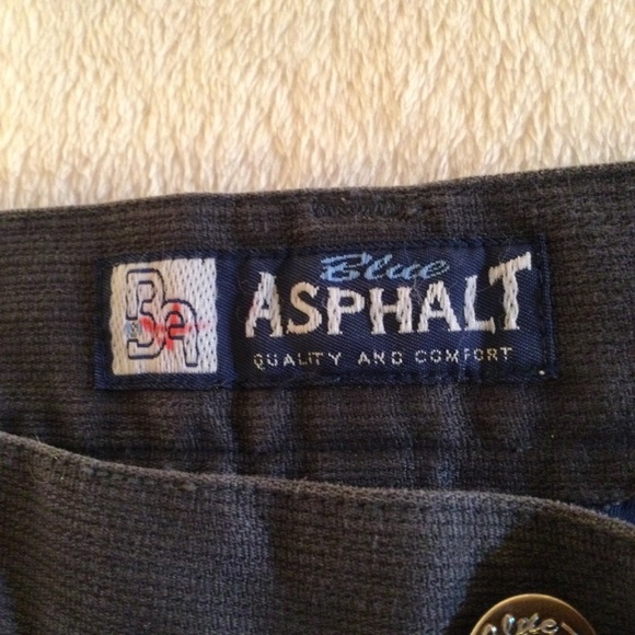 Blue Asphalt quality and comfort Dark Charcoal Grey Cargo Denim Jeans - Picture 6 of 16